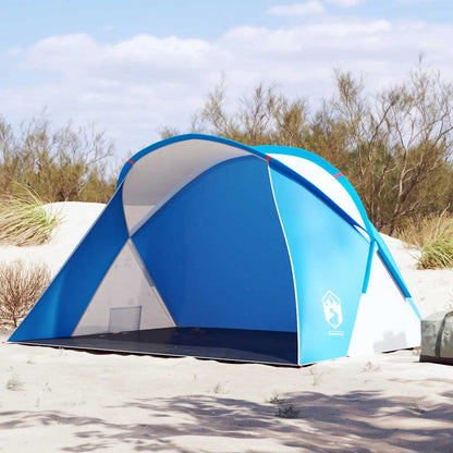 Tenda de praia 2 Pessoas pop-up impermeável azul ciano