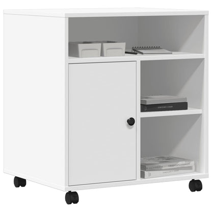 Suporte para impressora com rodas 60x50x67 cm branco