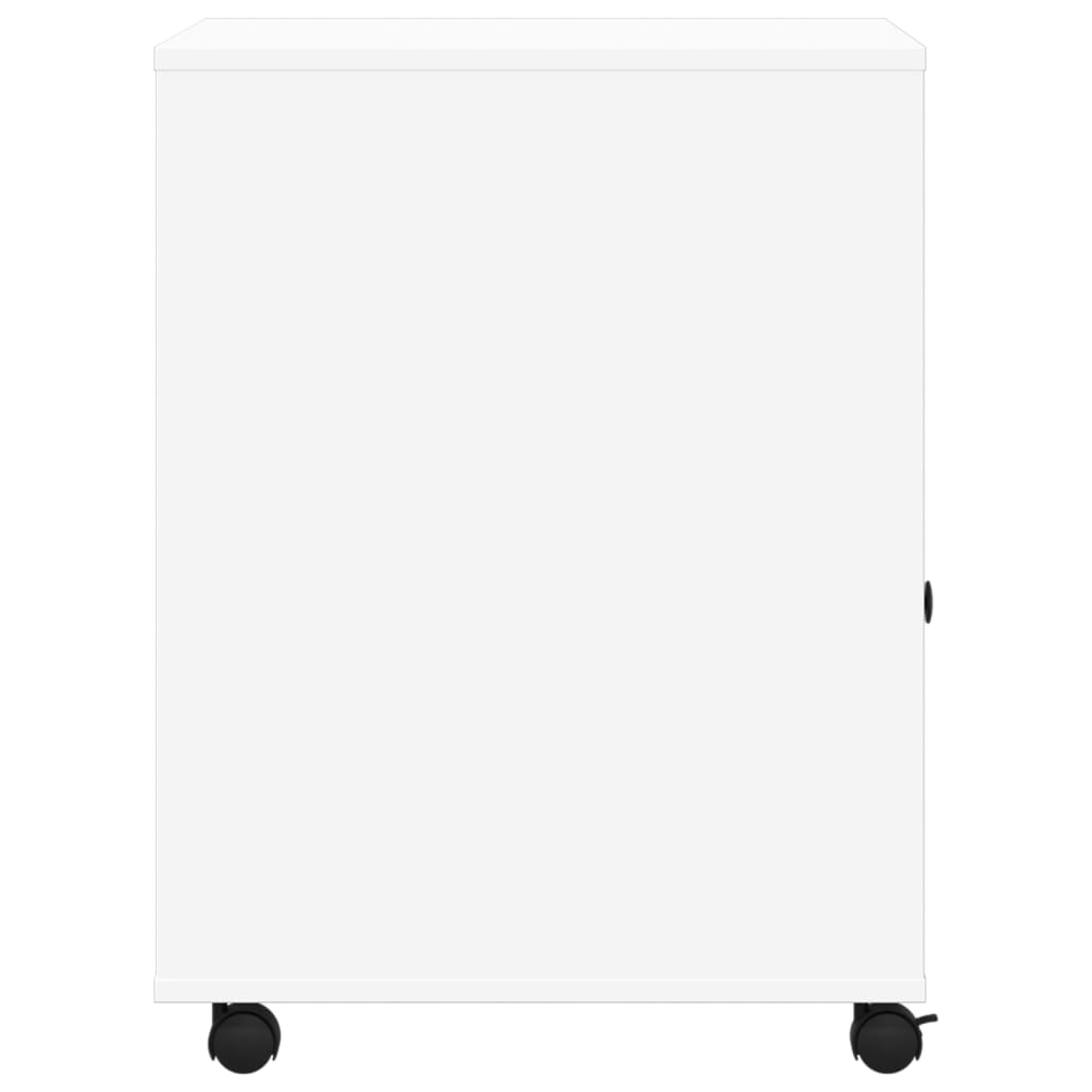 Suporte para impressora com rodas 60x50x67 cm branco