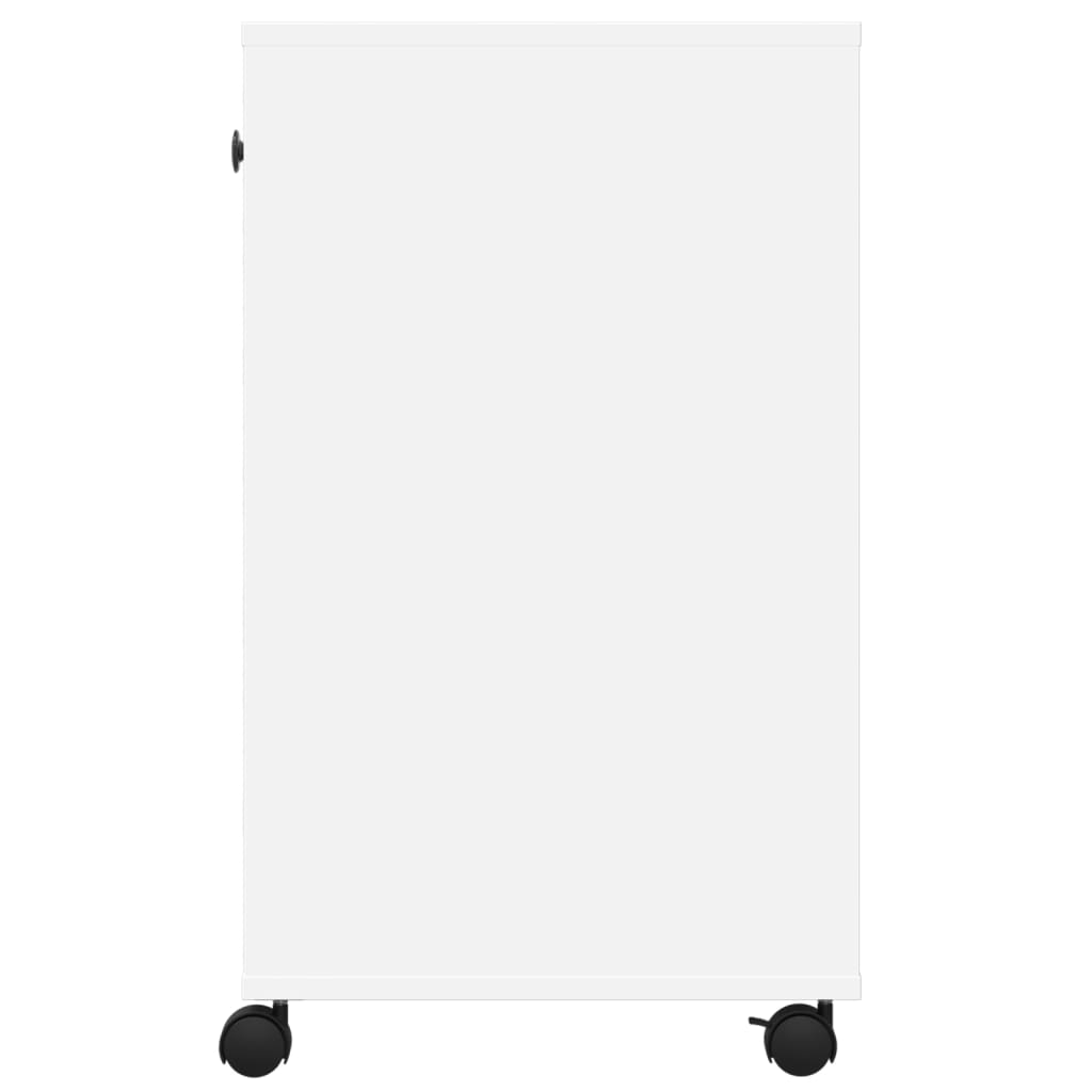 Suporte para impressora com rodas 60x40x68,5 cm branco