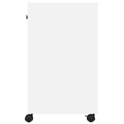 Suporte para impressora com rodas 60x40x68,5 cm branco