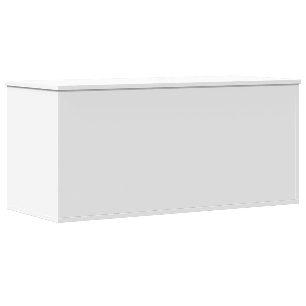 Caixa de arrumação 100x42x46 cm derivados de madeira branco