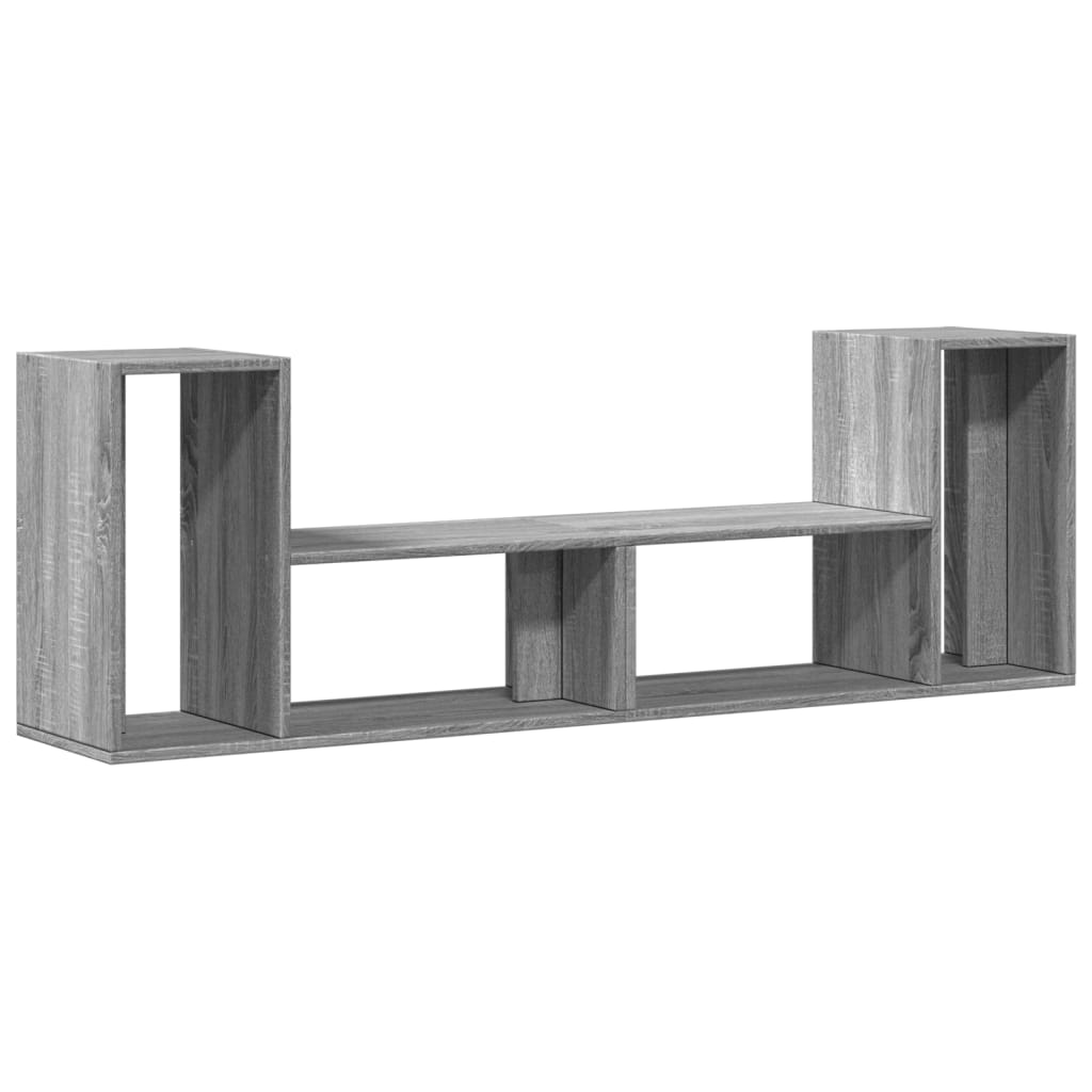 Móveis de TV 2 pcs 75x30x50 cm derivados madeira cinza sonoma