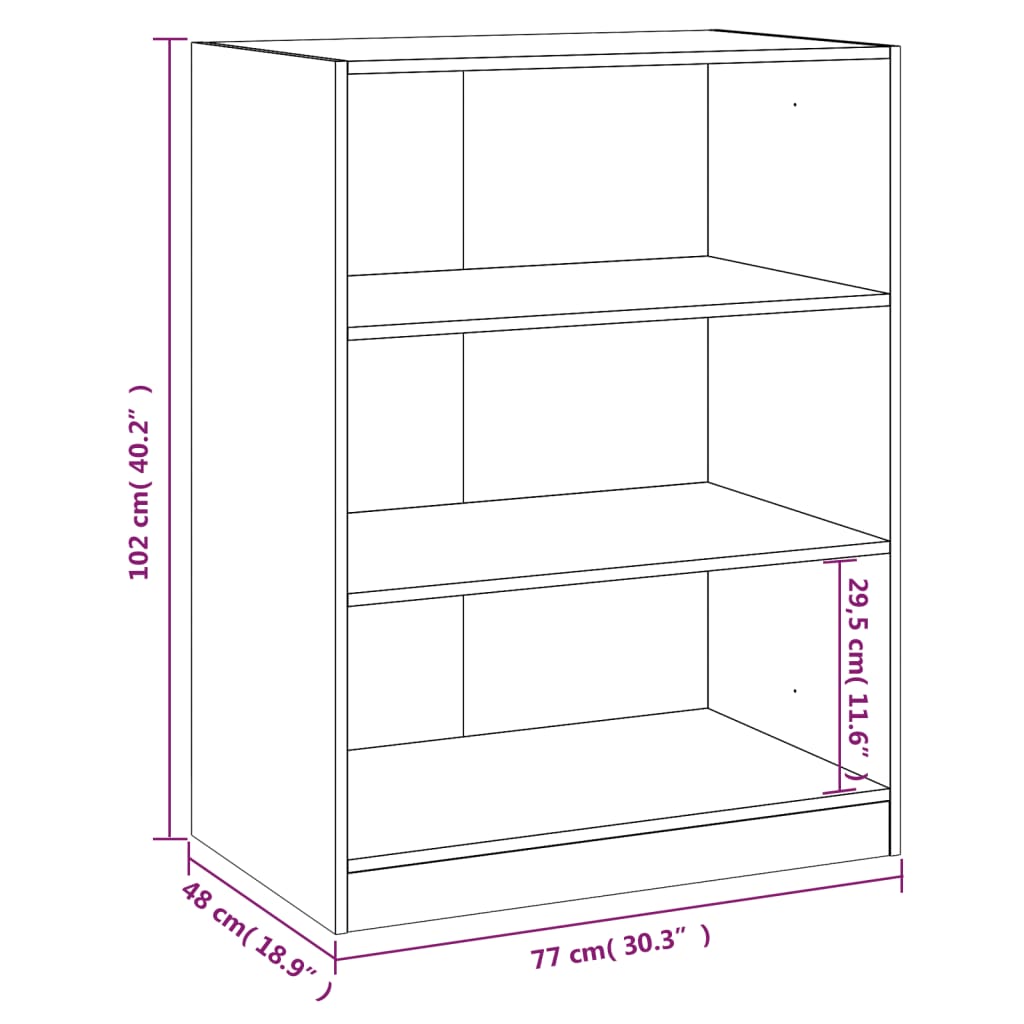 Roupeiro 77x48x102 cm derivados de madeira branco