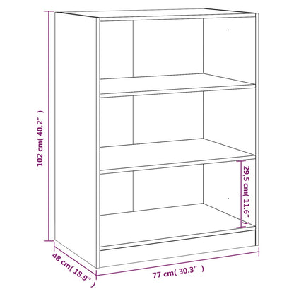 Roupeiro 77x48x102 cm derivados de madeira branco