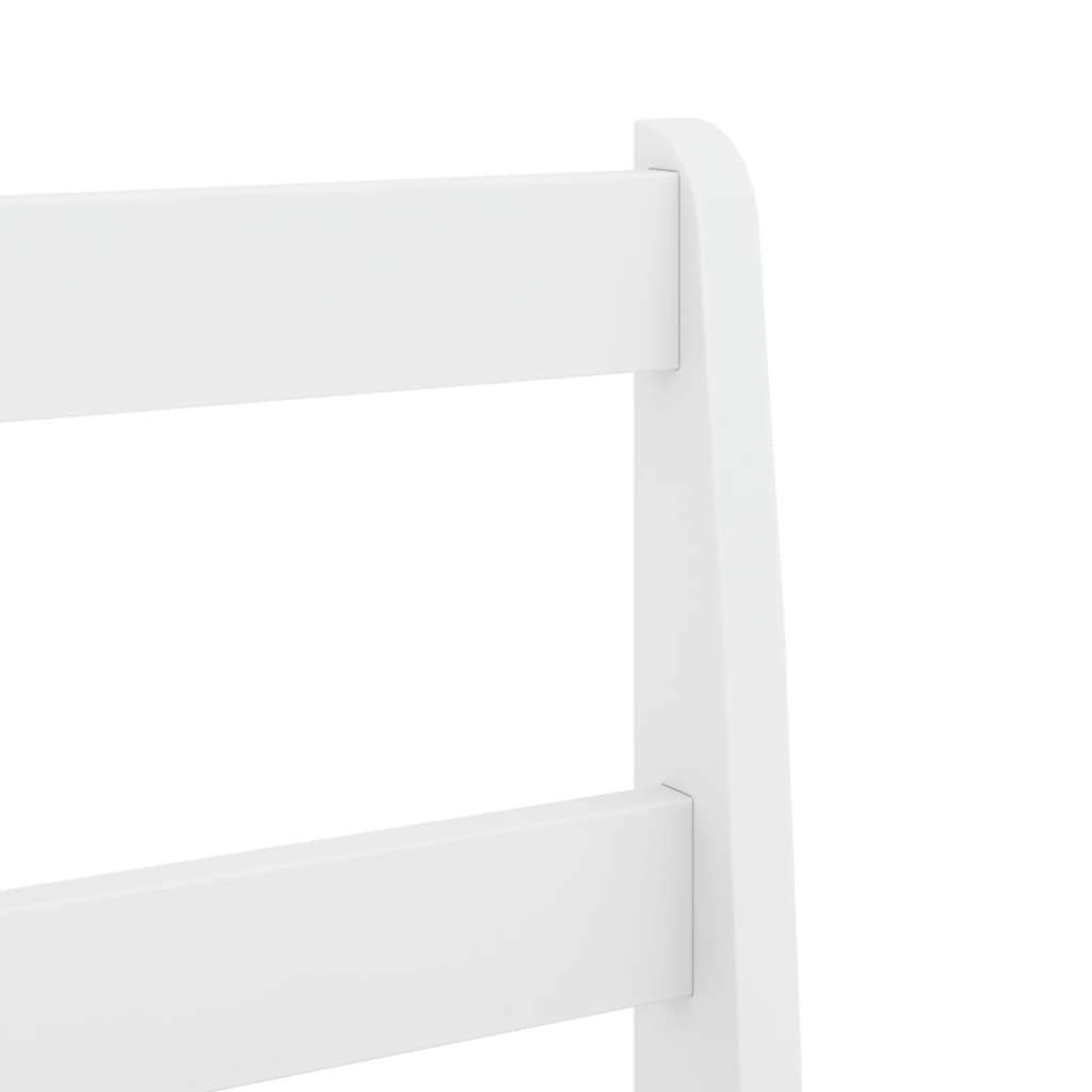 Cadeiras de jantar 2 pcs Panama 40x46x90 cm pinho maciço branco