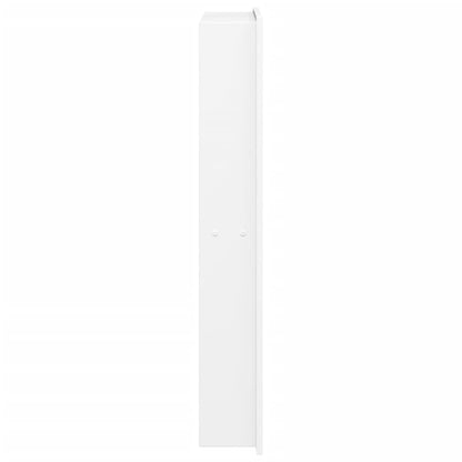 Nicho parede p/ duche 32x62x9 cm aço inoxidável branco mate