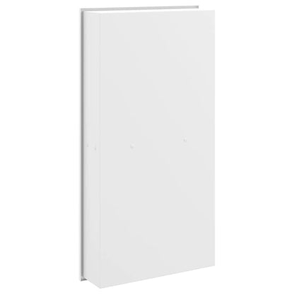 Nicho parede p/ duche 32x62x9 cm aço inoxidável branco mate