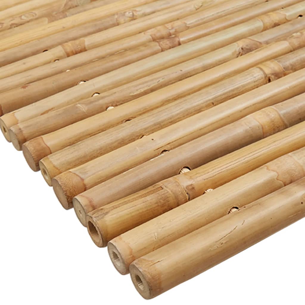 Tapetes de casa de banho 2 pcs 70x50 cm bambu