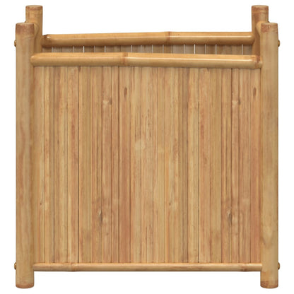 Vaso/floreira de jardim 50x30x50 cm bambu