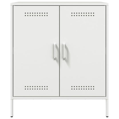 Aparador 68x39x79 cm aço branco