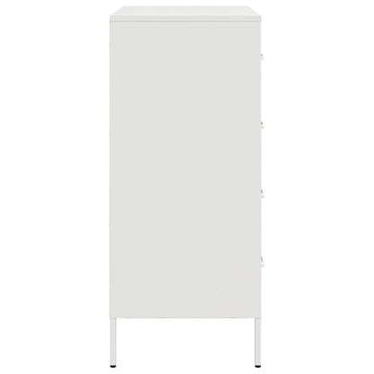 Aparador 68x39x89 cm aço branco