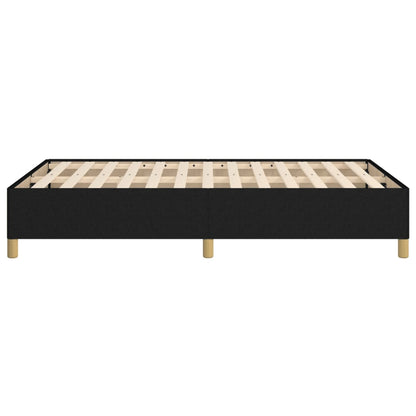 Estrutura de cama 120x190 cm tecido preto