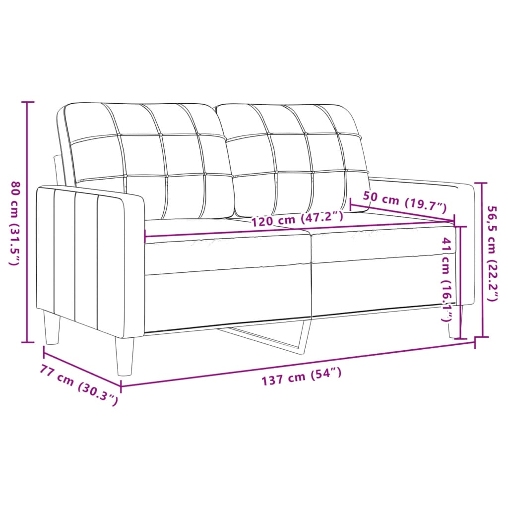 3 pcs conjunto de sofás com almofadões veludo cinzento-claro