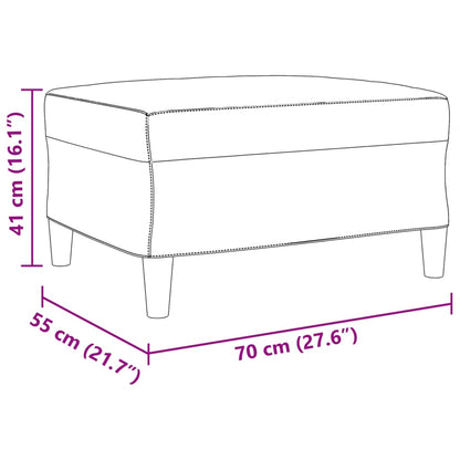 3 pcs conjunto de sofás com almofadões veludo cinzento-claro