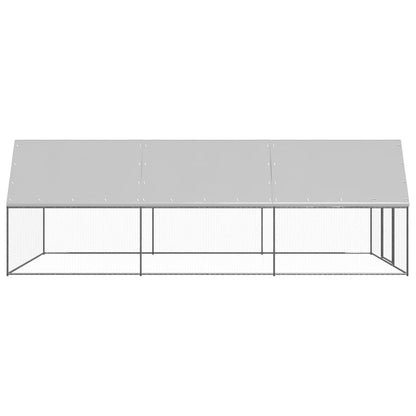 Galinheiro 3x6x2 m aço galvanizado