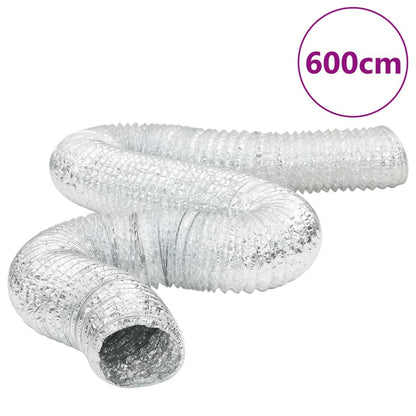 Conduta de ventilação 6 m Ø15 cm alumínio