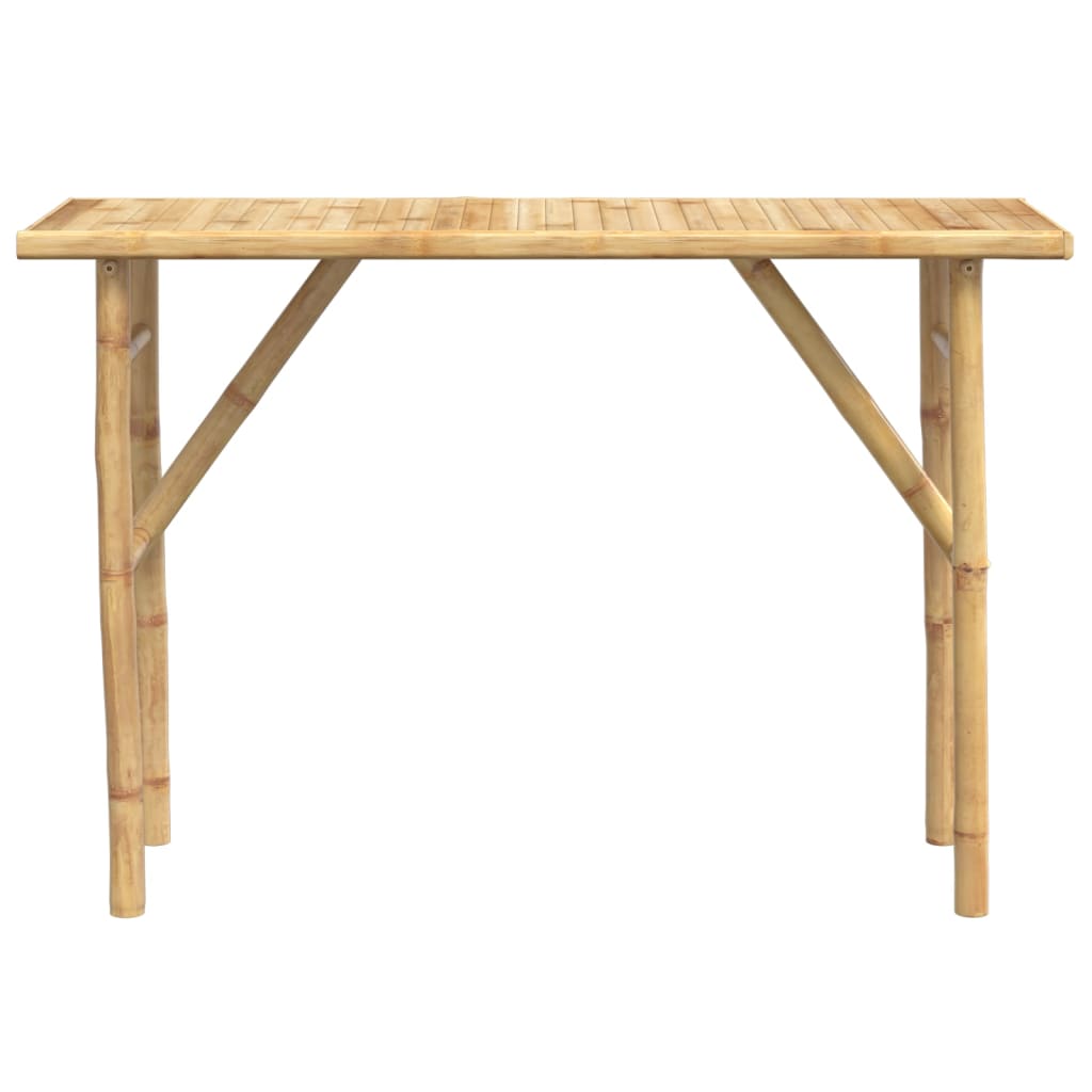 Mesa consola 115x39x75 cm bambu