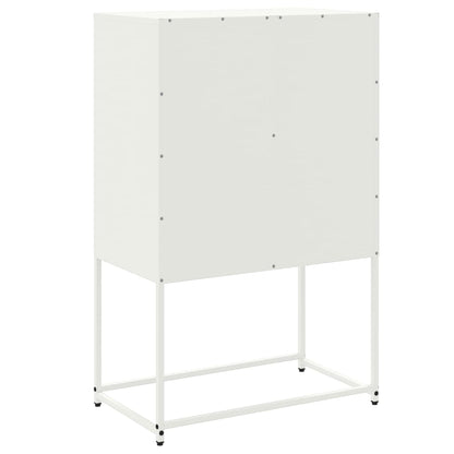 Móvel de TV 68x39x60,5 cm aço branco