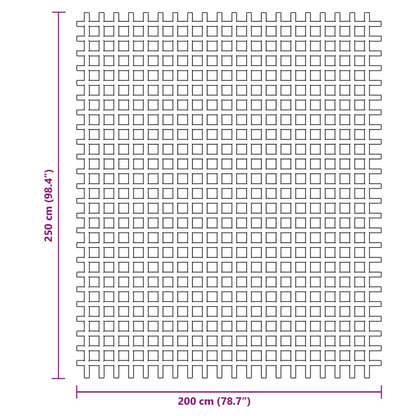 Tapete de campismo 2,5x2 m antracite