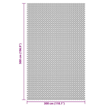 Tapete de campismo 5x3 m antracite