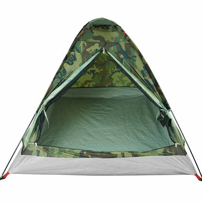 Tenda de campismo cúpula p/ 2 pessoas impermeável camuflagem