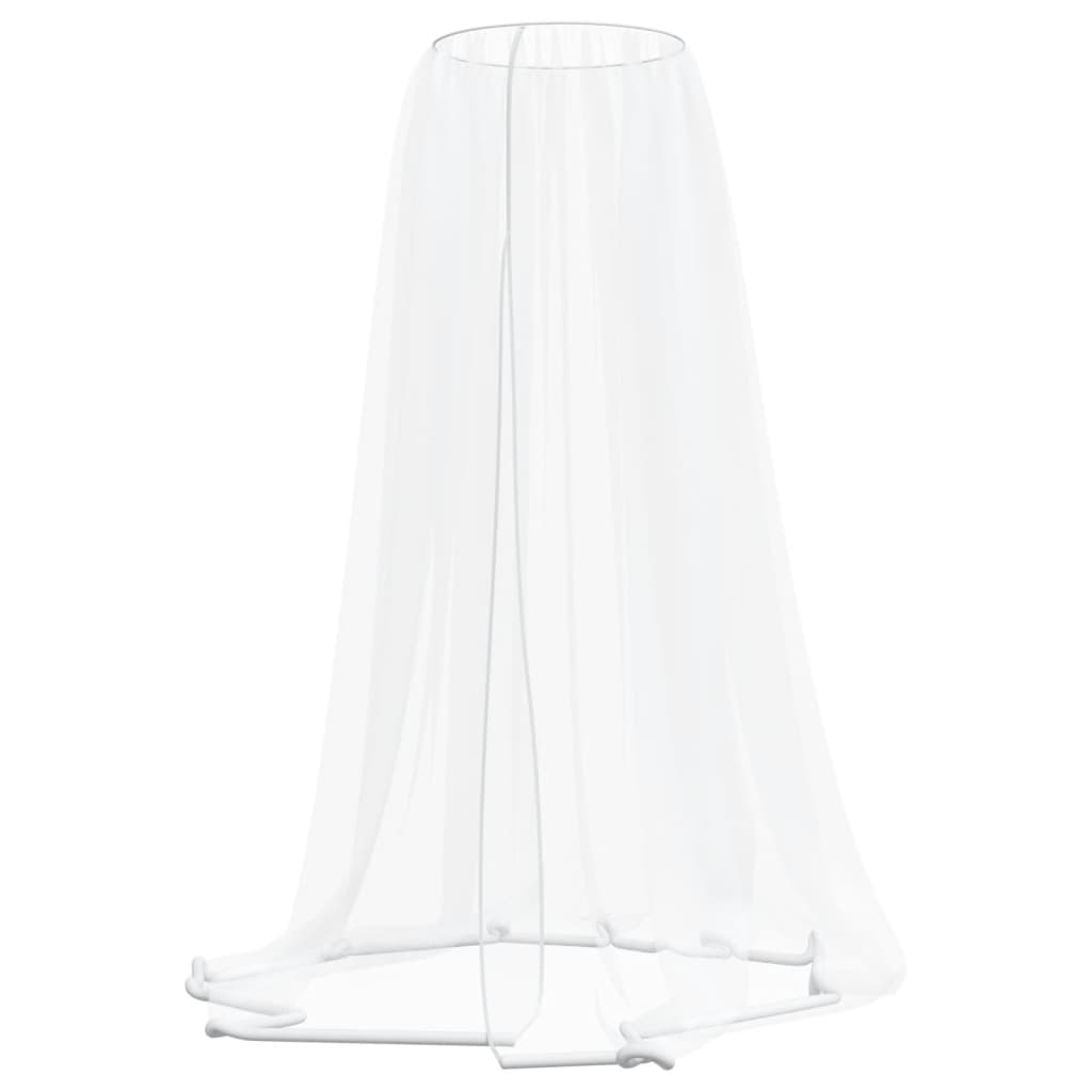 Rede mosquiteira para guarda-sol malha 220 Φ300x230 cm branco