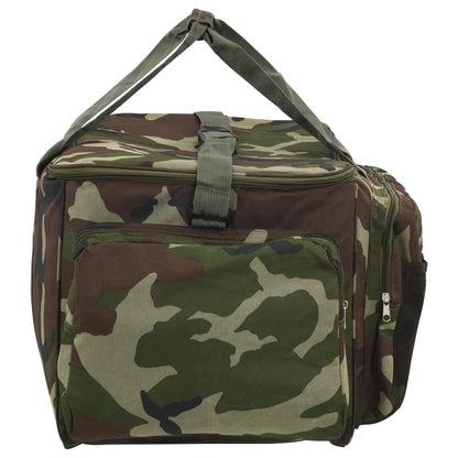 Saco de pesca impermeável tecido oxford camuflagem verde