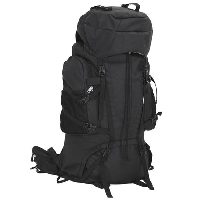 Mochila para caminhadas 100 L tecido oxford preto