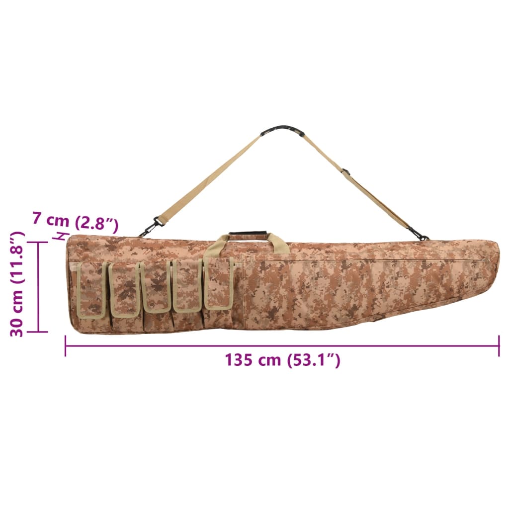 Saco para espingarda com alça de ombro 135 cm tecido oxford