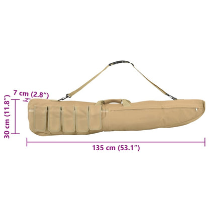 Saco para espingarda com alça de ombro 135 cm tecido oxford