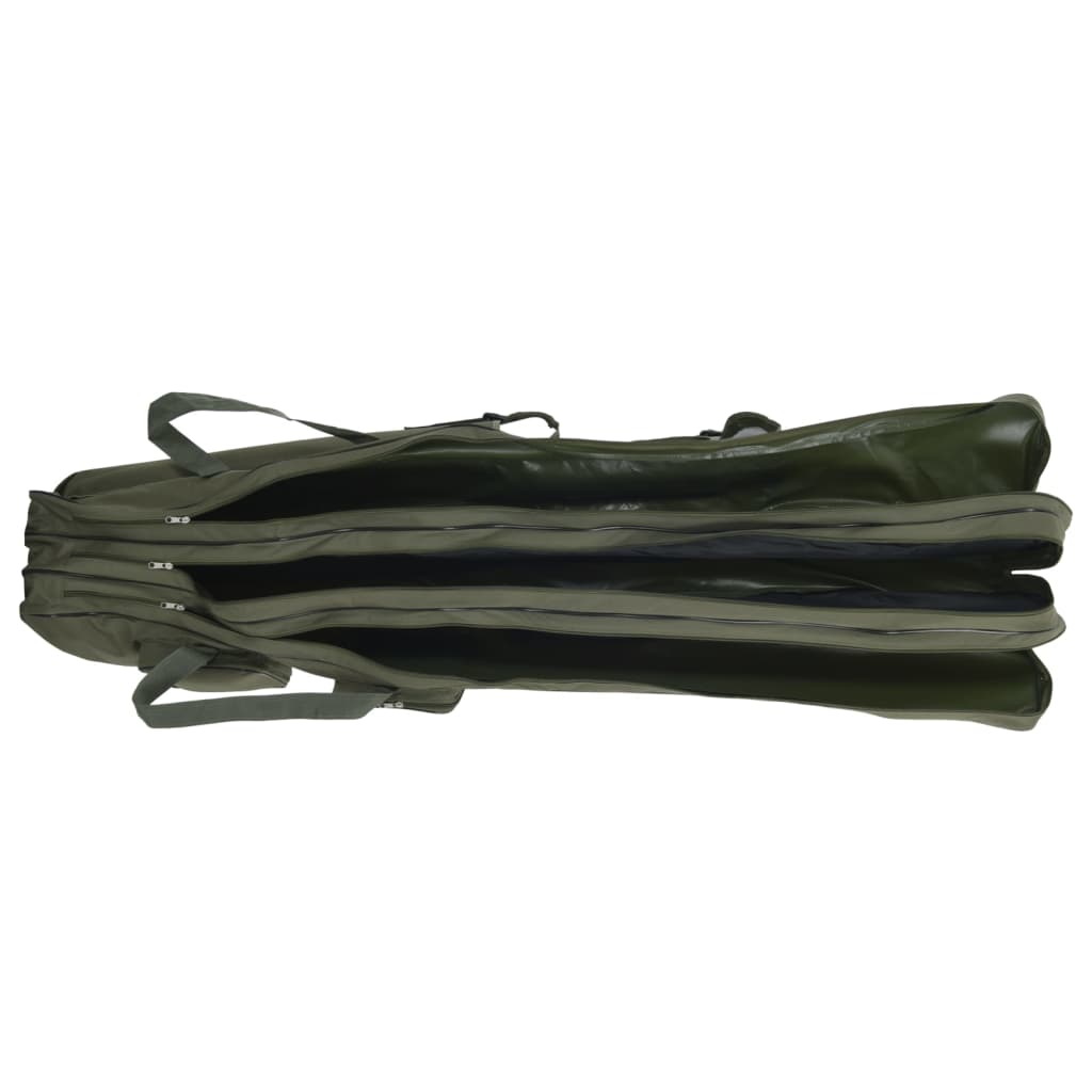 Saco para cana de pesca 150 cm tecido oxford verde-escuro