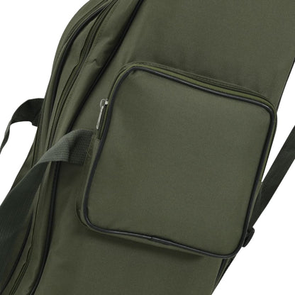 Saco para cana de pesca 150 cm tecido oxford verde-escuro