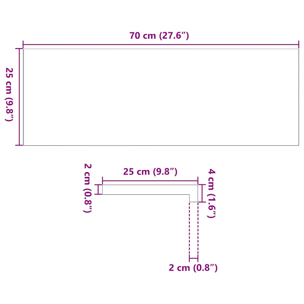 Tapetes de escada 12 pcs 70x25x2 cm carvalho maciço não tratado