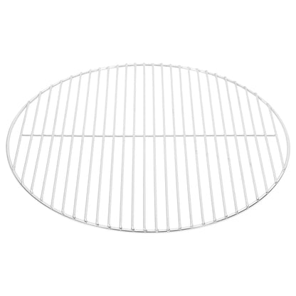 Grelha para churrasco redonda Ø50 cm aço inoxidável 304