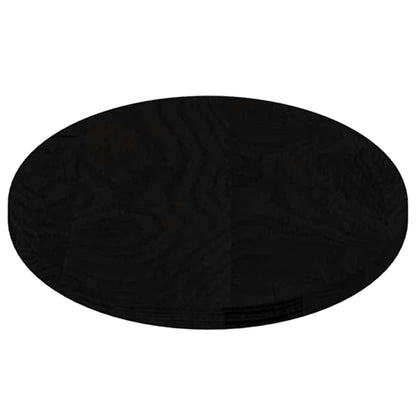 Tampo de mesa 80x40x2 cm carvalho maciça oval castanho-escuro