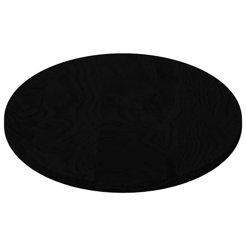 Tampo de mesa 120x60x2 cm carvalho maciça oval castanho-escuro