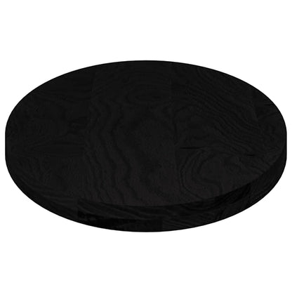 Tampo de mesa 100x50x4 cm carvalho maciça oval castanho-escuro