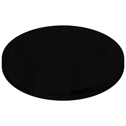 Tampo de mesa 120x60x4 cm carvalho maciça oval castanho-escuro