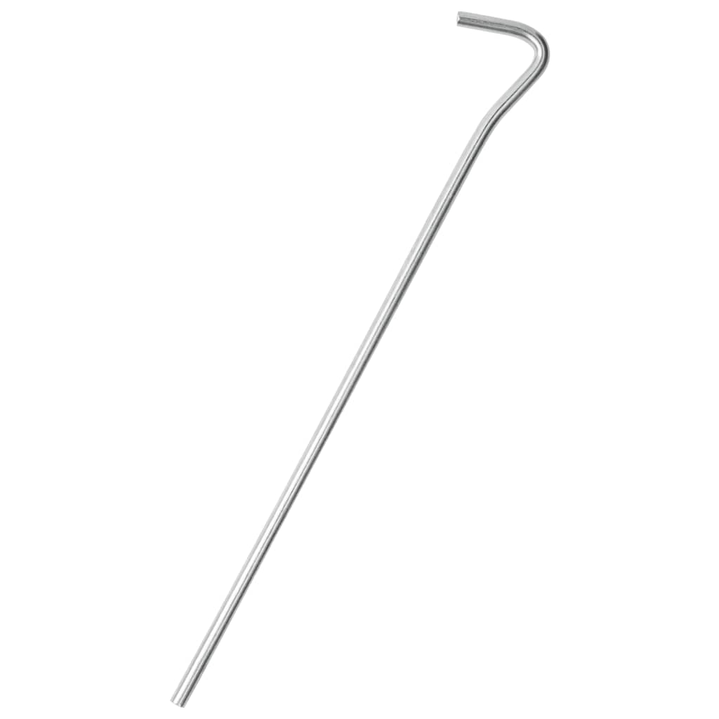 Estacas para tenda 50 pcs 23 cm Ø5 mm aço galvanizado