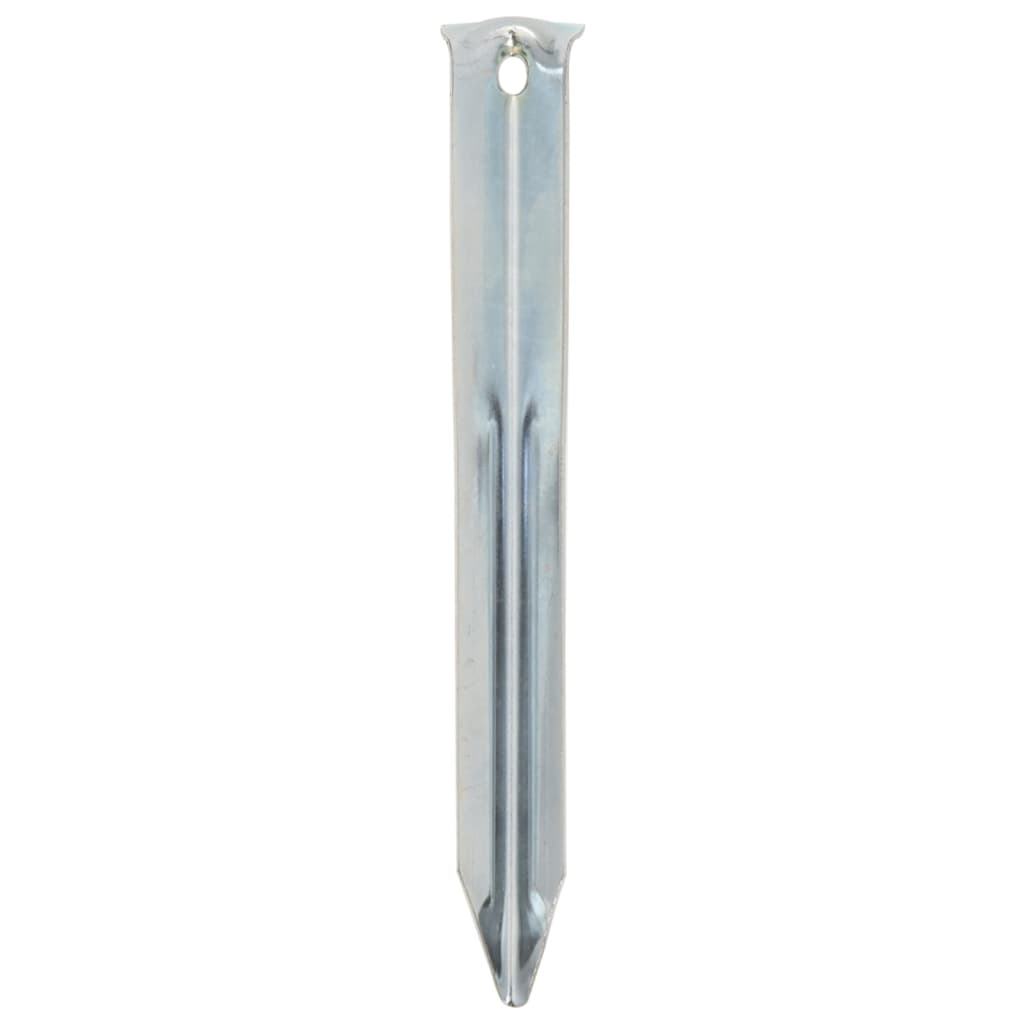 Estacas para tenda 24 pcs 17 cm Ø20 mm aço galvanizado