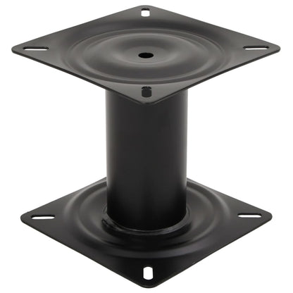 Pedestal para assento de barco 18 cm aço preto