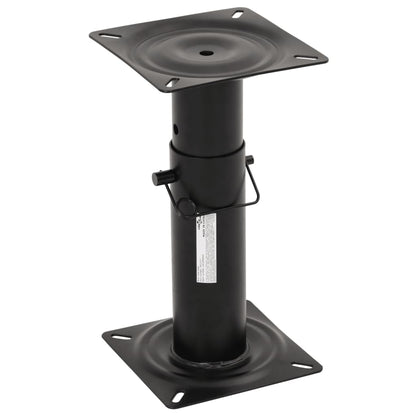 Pedestal para assento de barco ajustável 28-45,5 cm aço