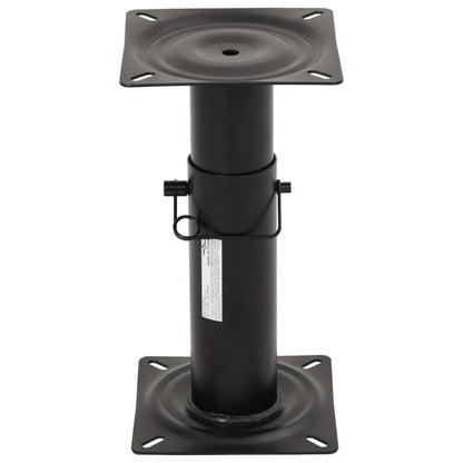 Pedestal para assento de barco ajustável 28-45,5 cm aço