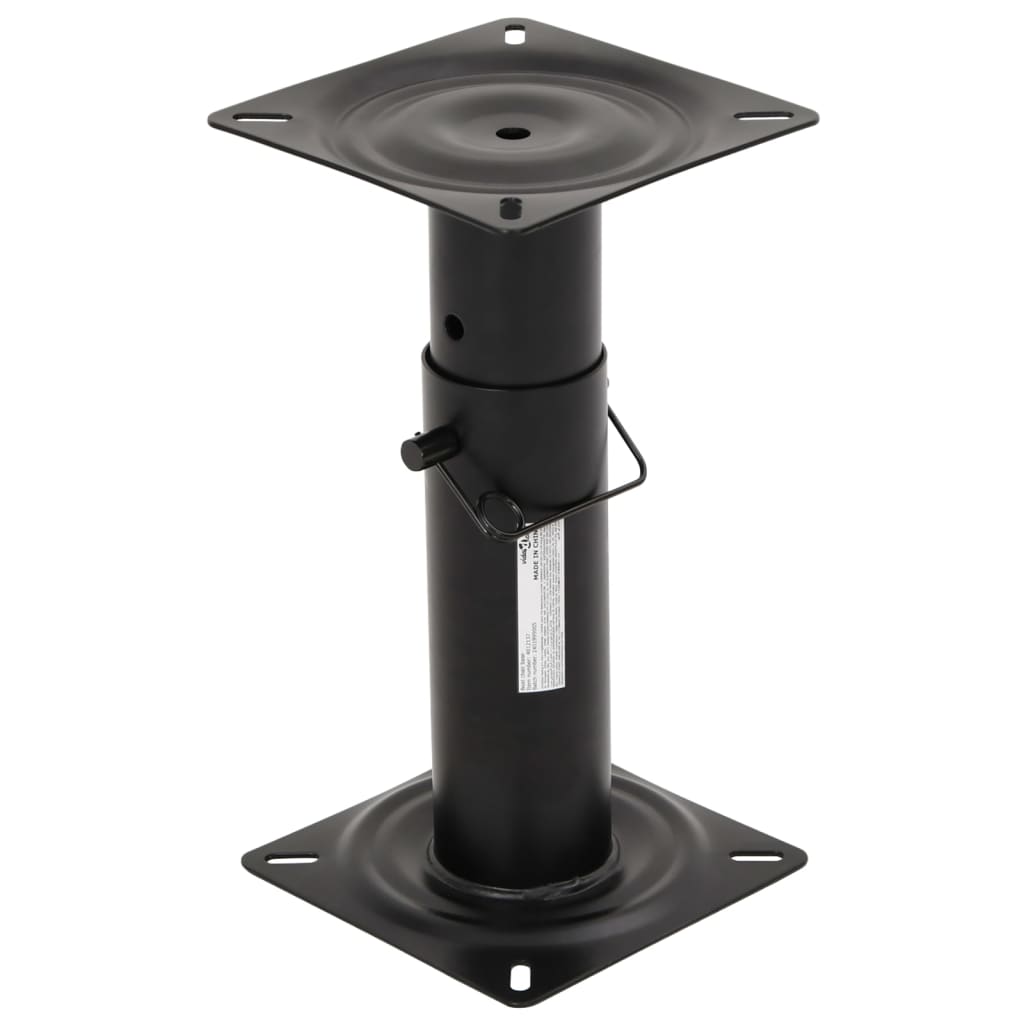 Pedestal para assento de barco ajustável 28-45,5 cm aço