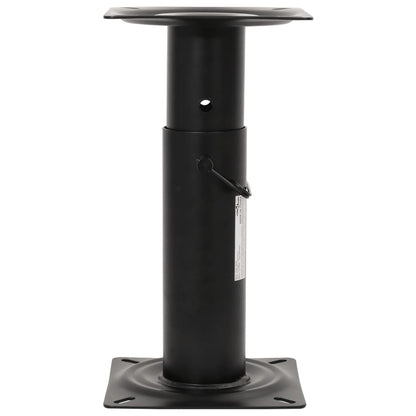 Pedestal para assento de barco ajustável 28-45,5 cm aço