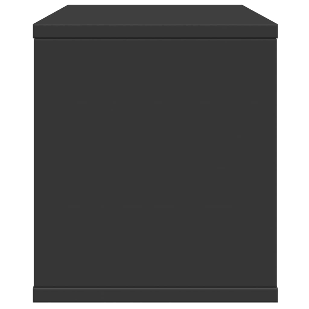 Organizador de secretária 36x26x29,5cm derivados madeira preto