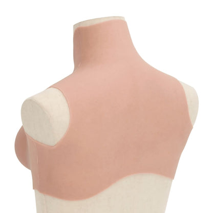 Peitoral de silicone natural copa D