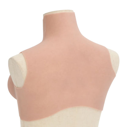 Peitoral de silicone natural copa E