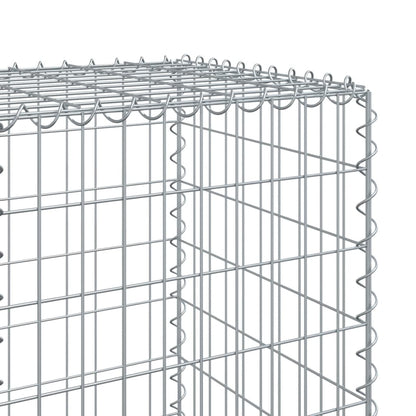 Cesto gabião com cobertura 200x50x150 cm ferro galvanizado